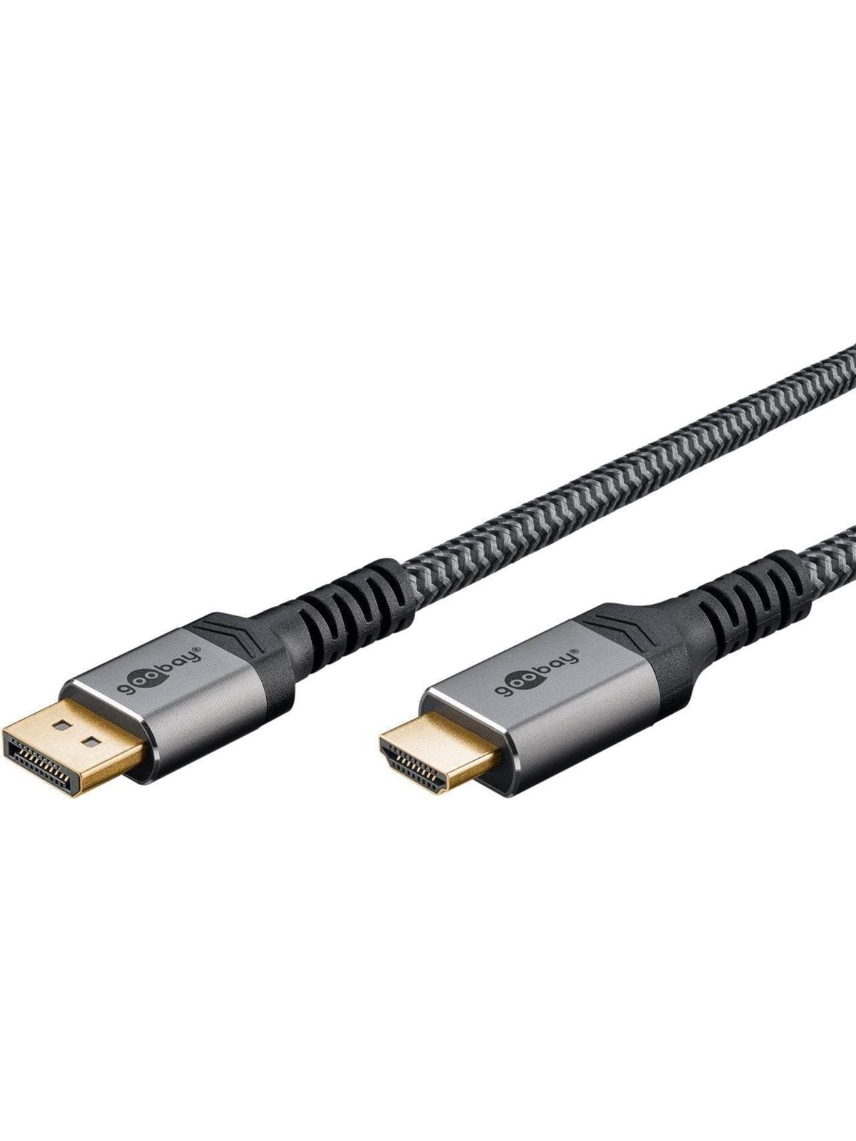 Pro Displayport 1.2 - HDMI 2.0 Sleeved - 5m - Schwarz Image