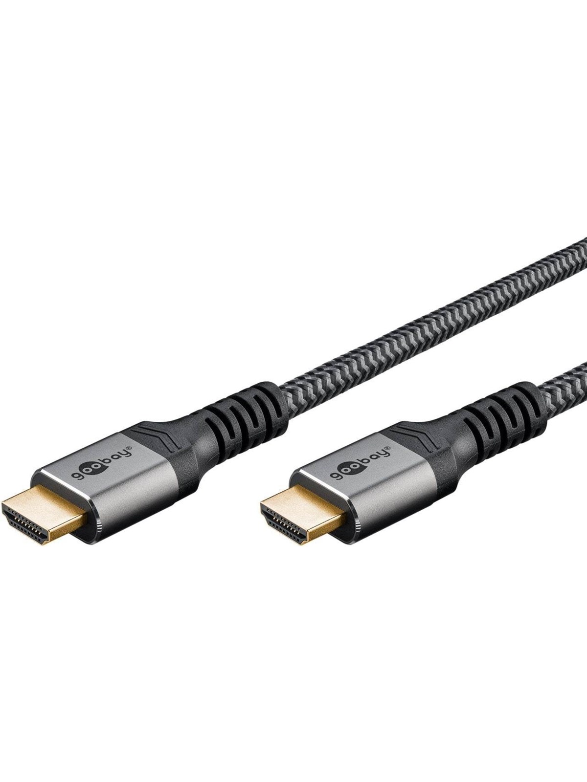 Pro Hdmi 2.1 Sleeved - 2m - Schwarz - Display Kabel - Hdmi2.1sl2