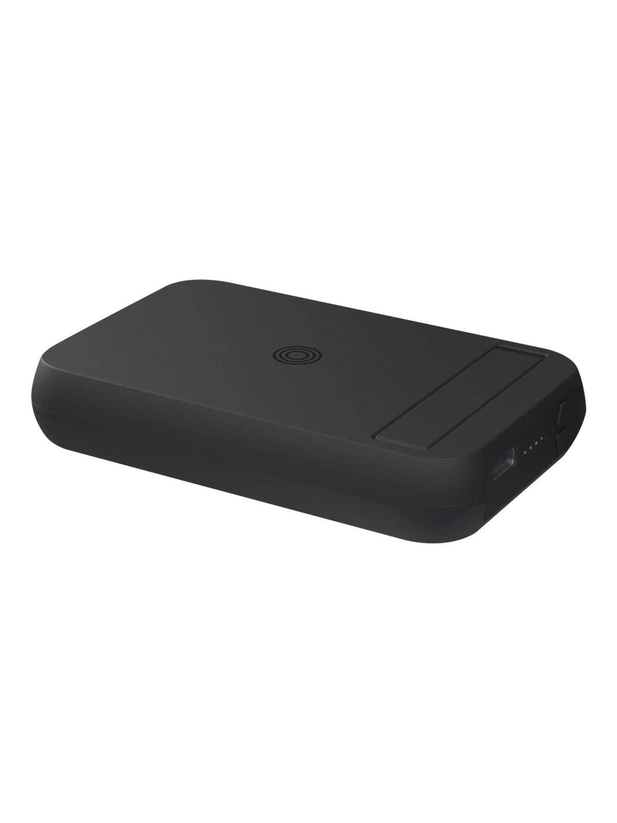 Zens Magnet 4000 Mah Wireless Powerbank Kickstand And Qi TX Powerbank (Akku) - Schwarz - 4000 Mah - Powerbank Akku - Zepp03m/00
