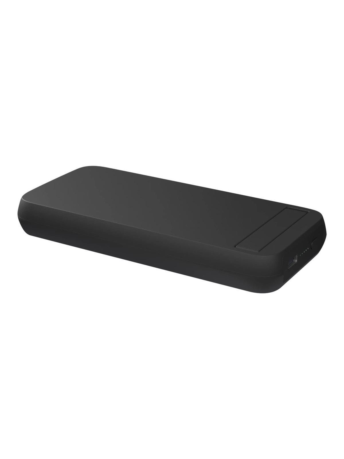 Zens Magnet 10000 Mah Wireless Powerbank With Kickstand Powerbank (Akku) - Schwarz - 10000 Mah - Powerbank Akku - Zepp04m/00