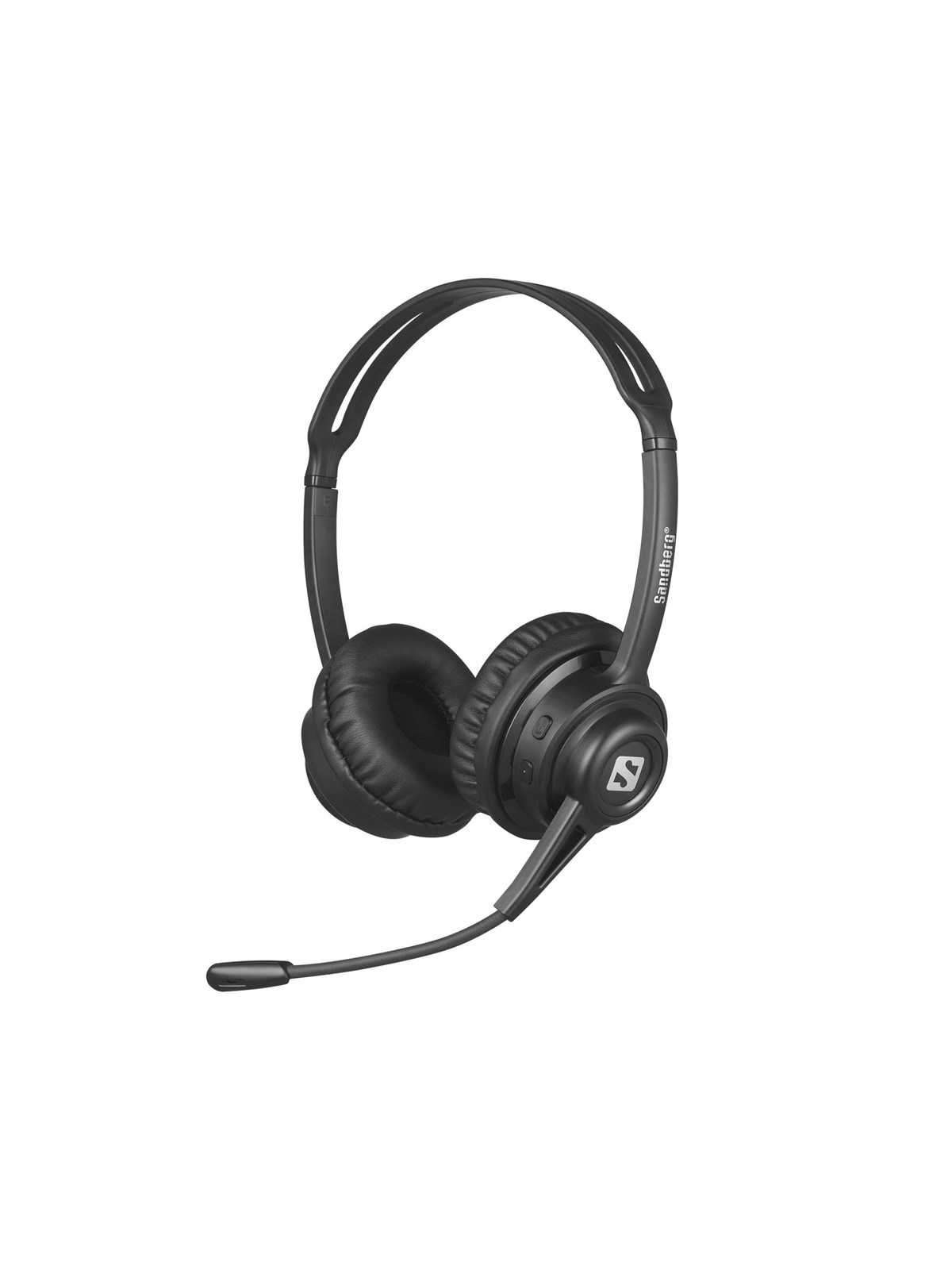 Kopfhörer - Sandberg Bluetooth Headset Anc+Enc - Kopfhoerer/headsets - 126-44