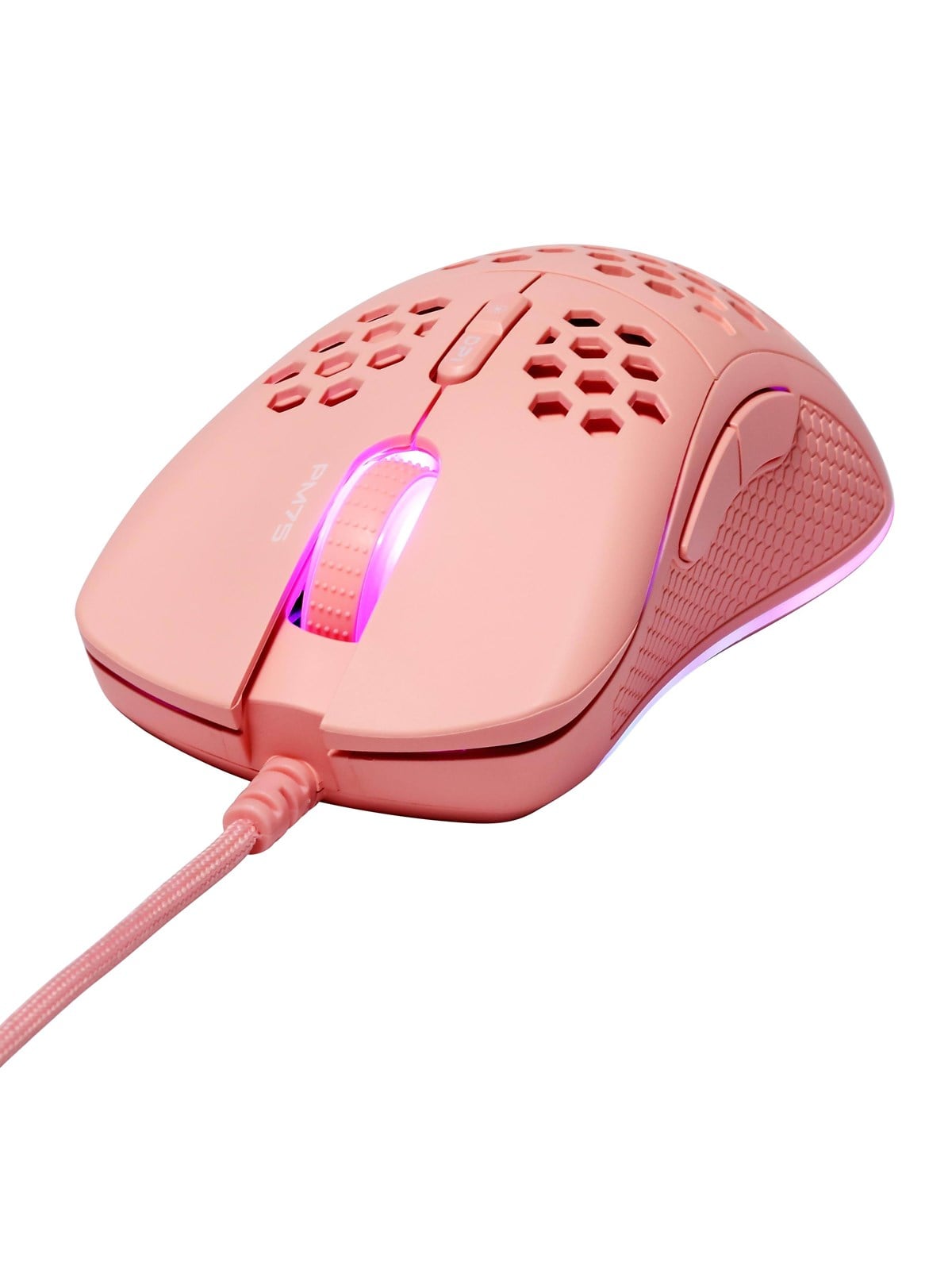 Deltaco Pm75 Ultralight - Gaming Maus (Pink) - Gam-108-p