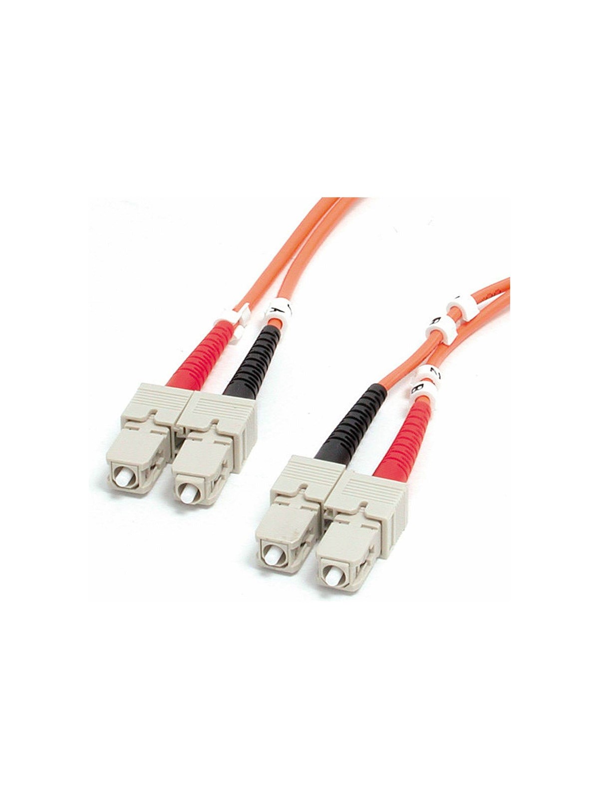 1m Fiber Optic Cable - Multimode Duplex 62.5/125 - Lszh - Sc/sc - Om1 - SC to SC Fiber Patch Cable (Fibscsc1) - Network Cable - 1 m - 1 Meter - 