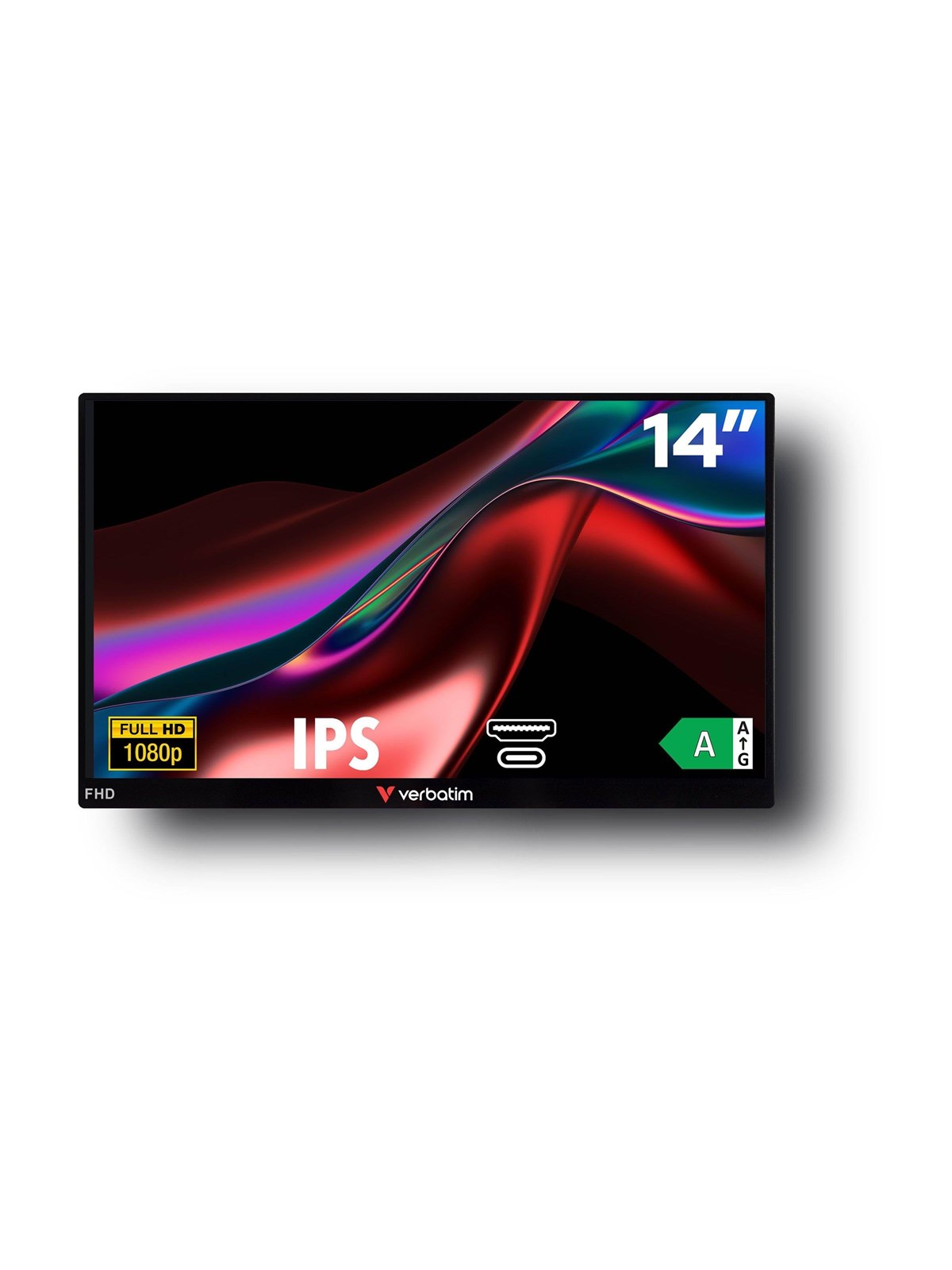 14" Verbatim Pm-14 - 1920x1080 (Fhd) - Ips - Bildschirm - 49590