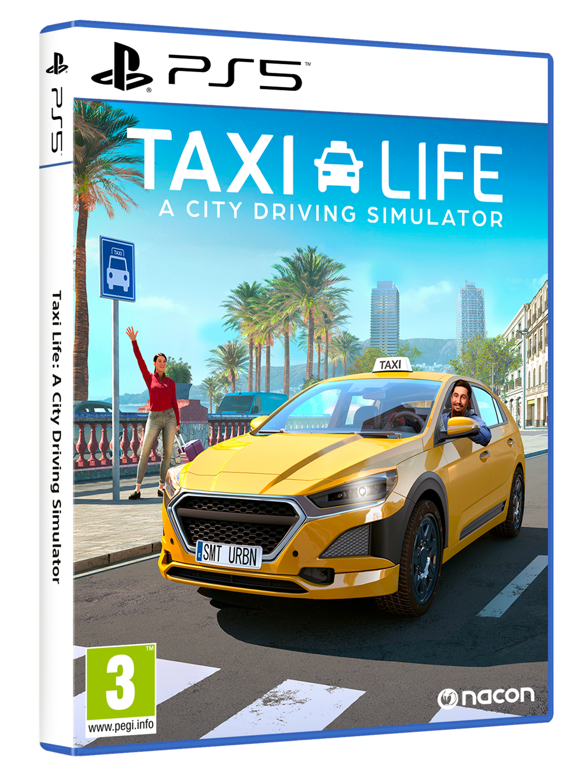 Taxi Life: A City Driving Simulator - Sony Playstation 5 - Simulation - Pegi 3 - Spiele - 3665962025064