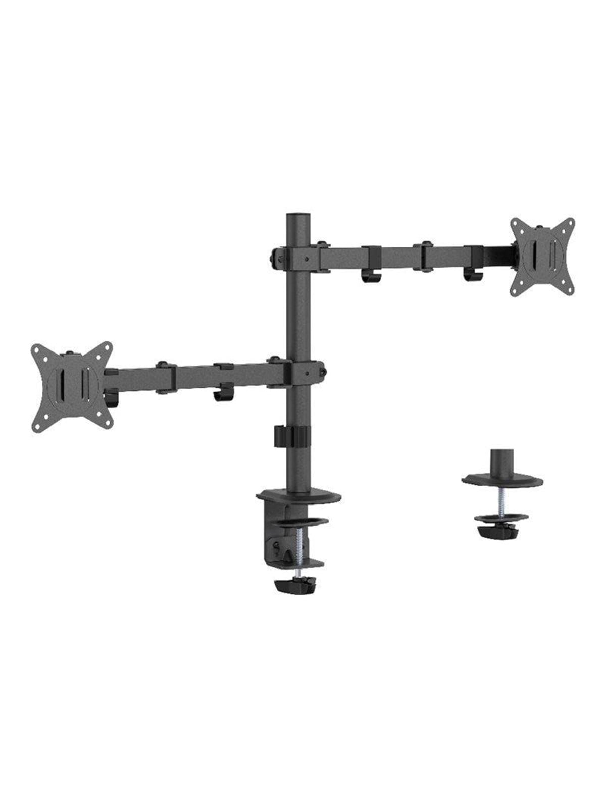 Gembird Monitor Arm - Adjustable Desk Double Arm 2-display 17"-32" - Monitorhalterung - Ma-d2-03