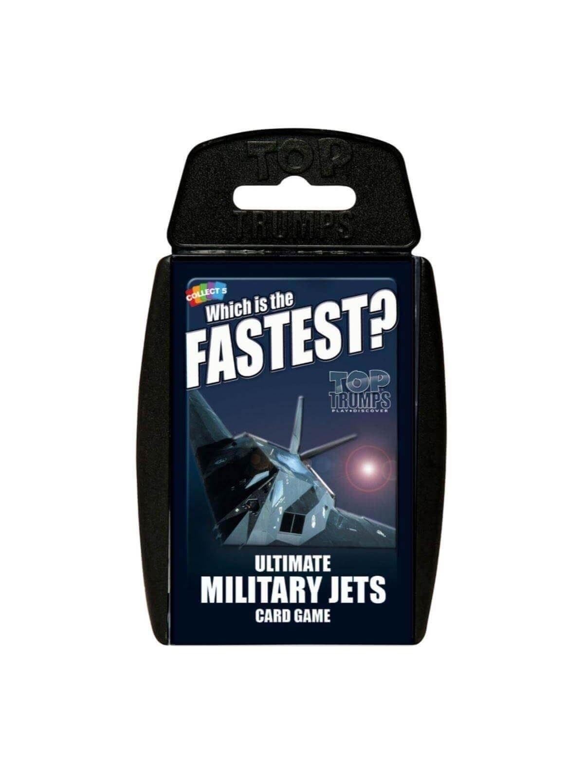 Winning Moves Ultimate Military Jets Top Trumps Card Game (English) - Brettspiele - 5036905044387