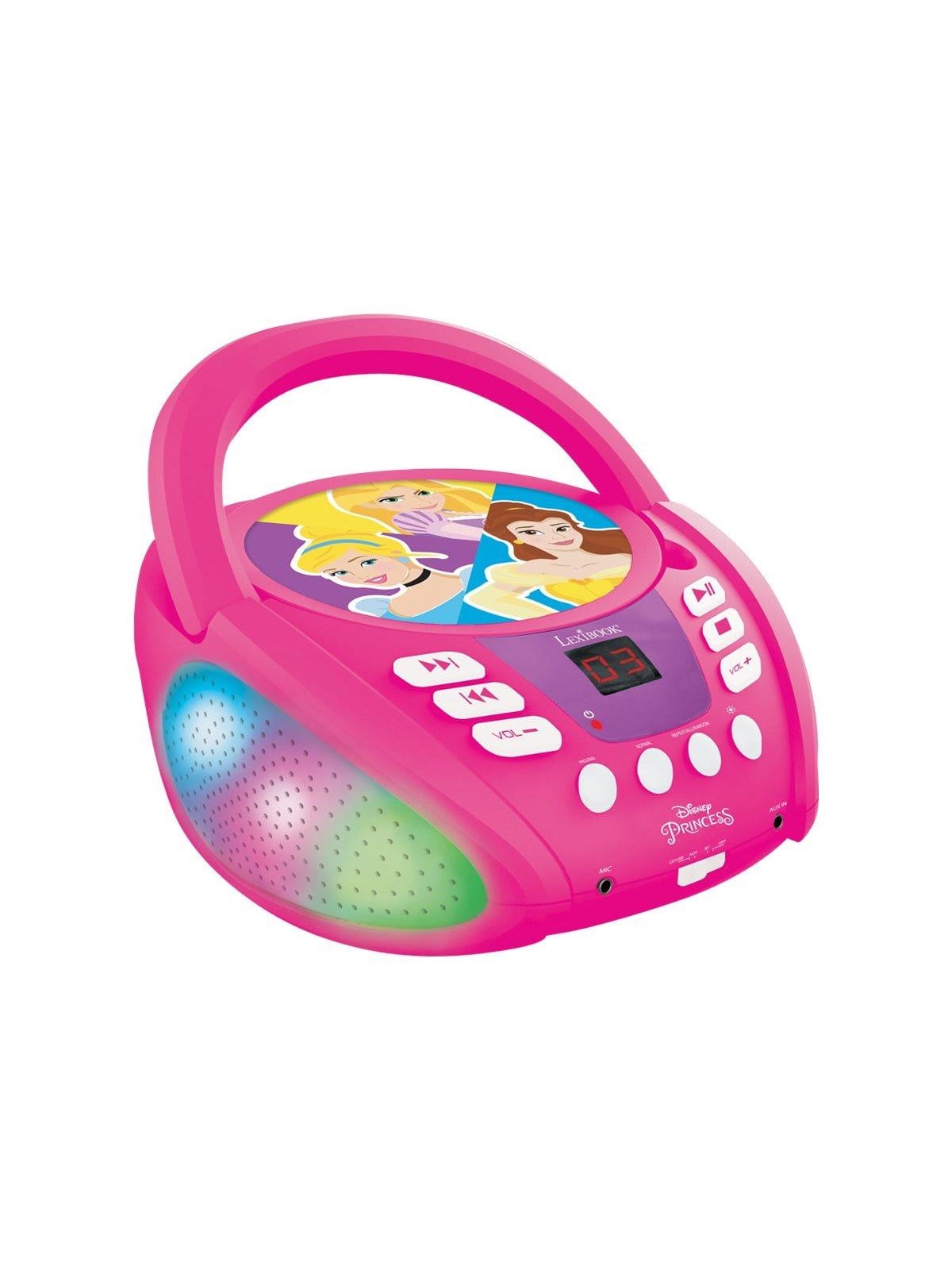 Lexibook Disney Princess Rcd109dp - Boombox - CD Bluetooth - Tragbare Party Lautsprecher