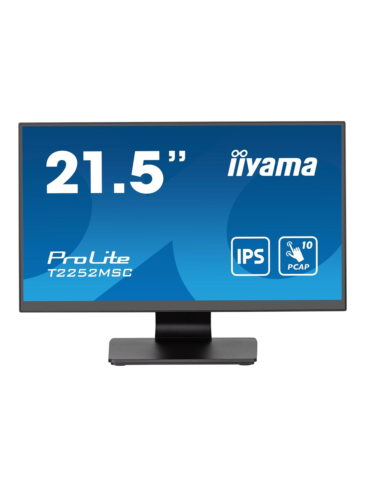 22" Iiyama Prolite T2252msc-b2 - 1920x1080 (Fhd) - 60hz - Ips - Bildschirm