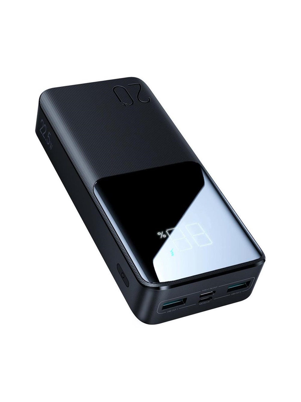 Joyroom Powerbank 20000mah 22.5W PD Qc3.0 Afc Black (Jr-qp192) Powerbank (Akku) - Schwarz - 20000 Mah - Powerbank Akku
