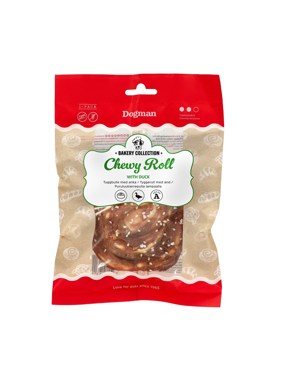 Dogman Chewy Roll Duck - Hunde - 310375