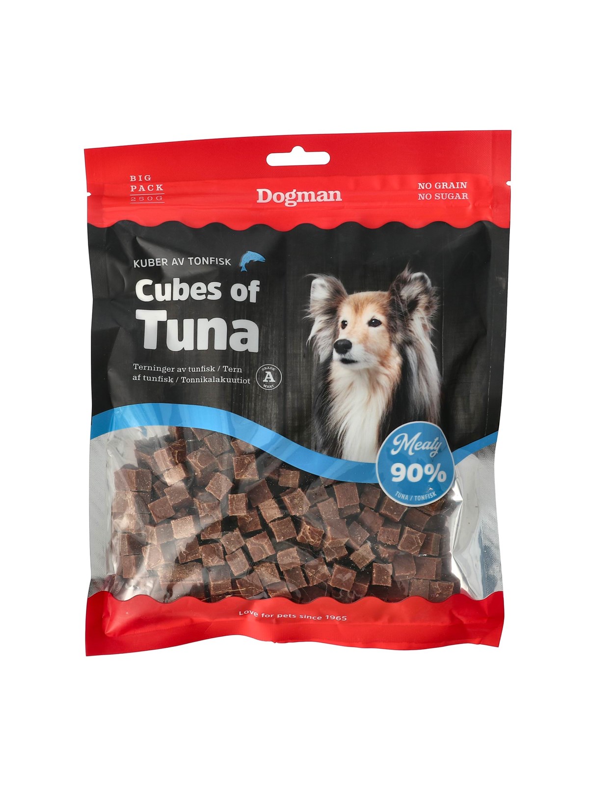 Dogman Meaty Thunfischwürfel Hundeleckerlis 250g - 310478