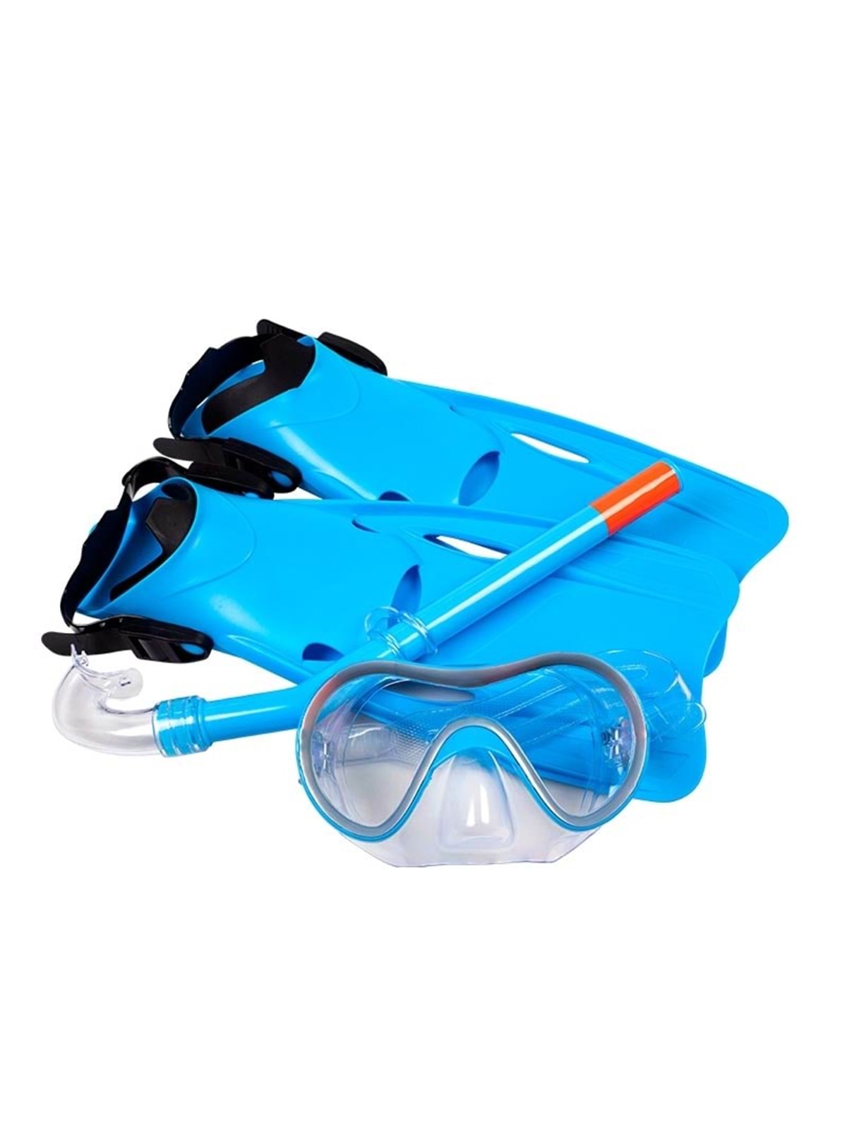 Asg Snorkel Set Junior Blue M - Wasserspielzeug - Asg3004bluem