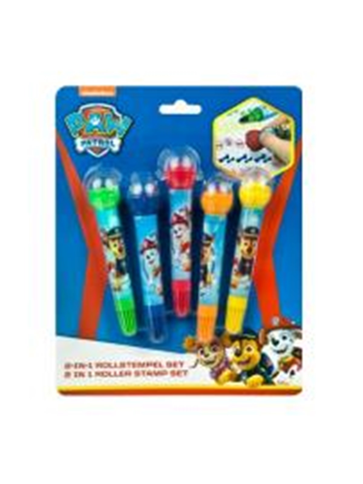 Paw Patrol Rollerball And Stamp Markers - Kreativ Spiele - Ppat0743