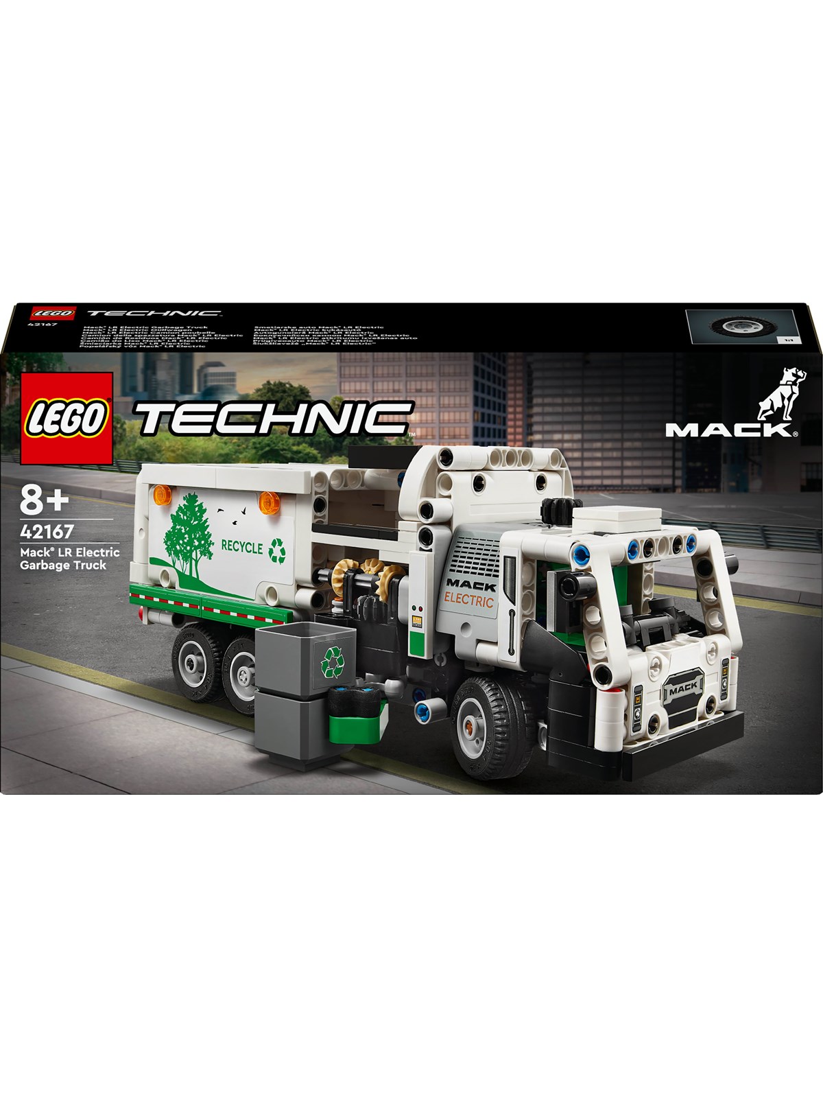 Lego Technic 42167 Mack LR Electric Müllwagen