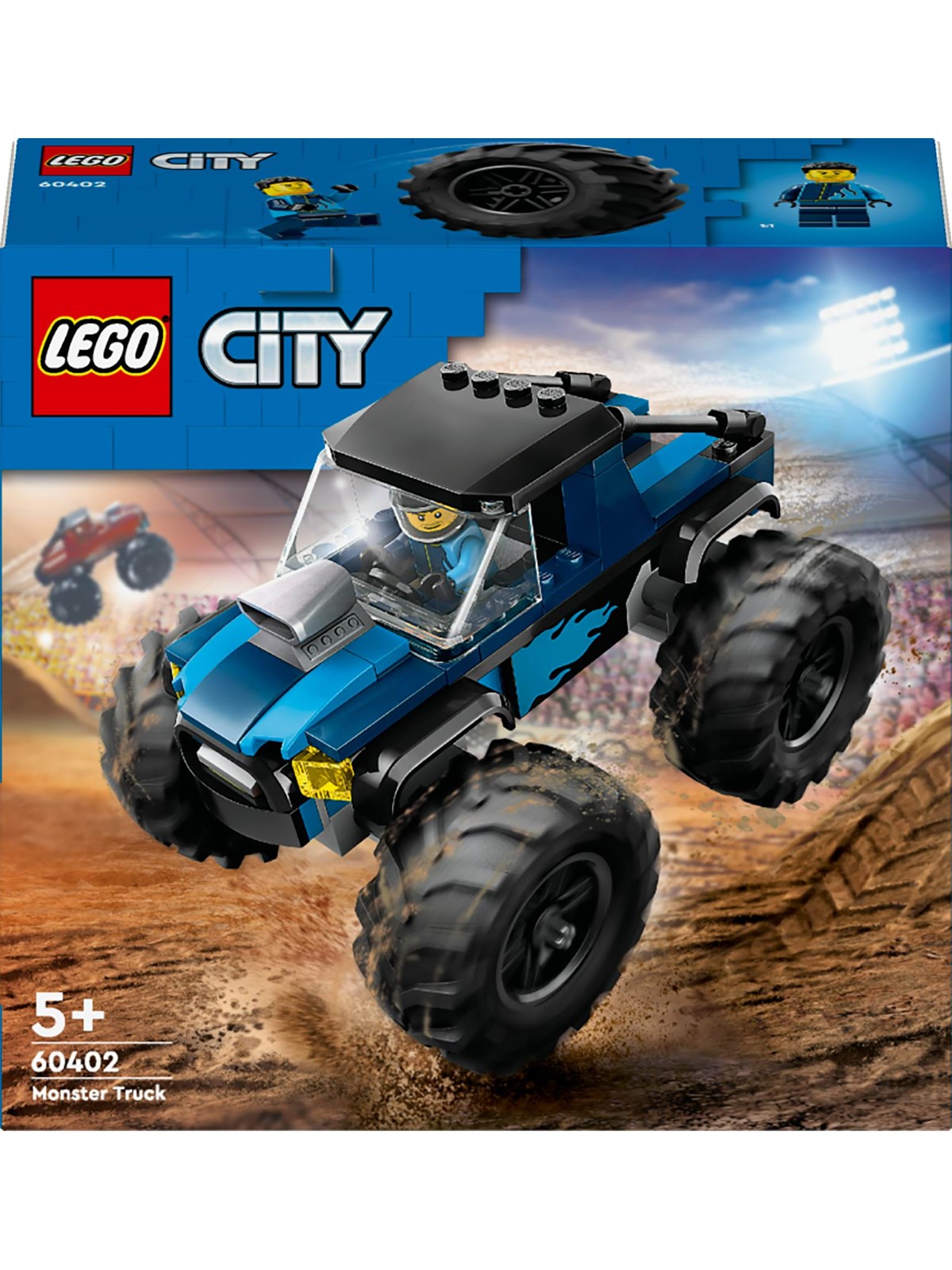Lego City 60402 Blauer Monstertruck