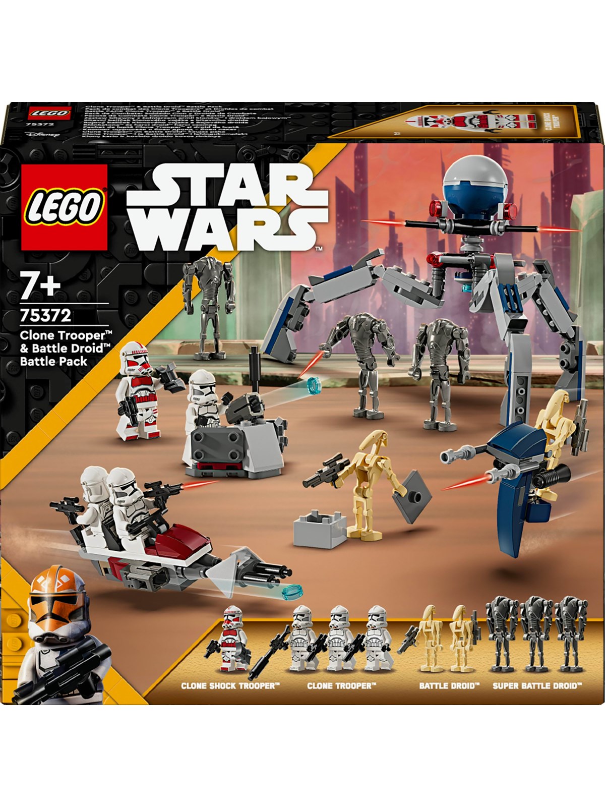 Lego Star Wars 75372 Clone Trooper & Battle Droid Battle Pack
