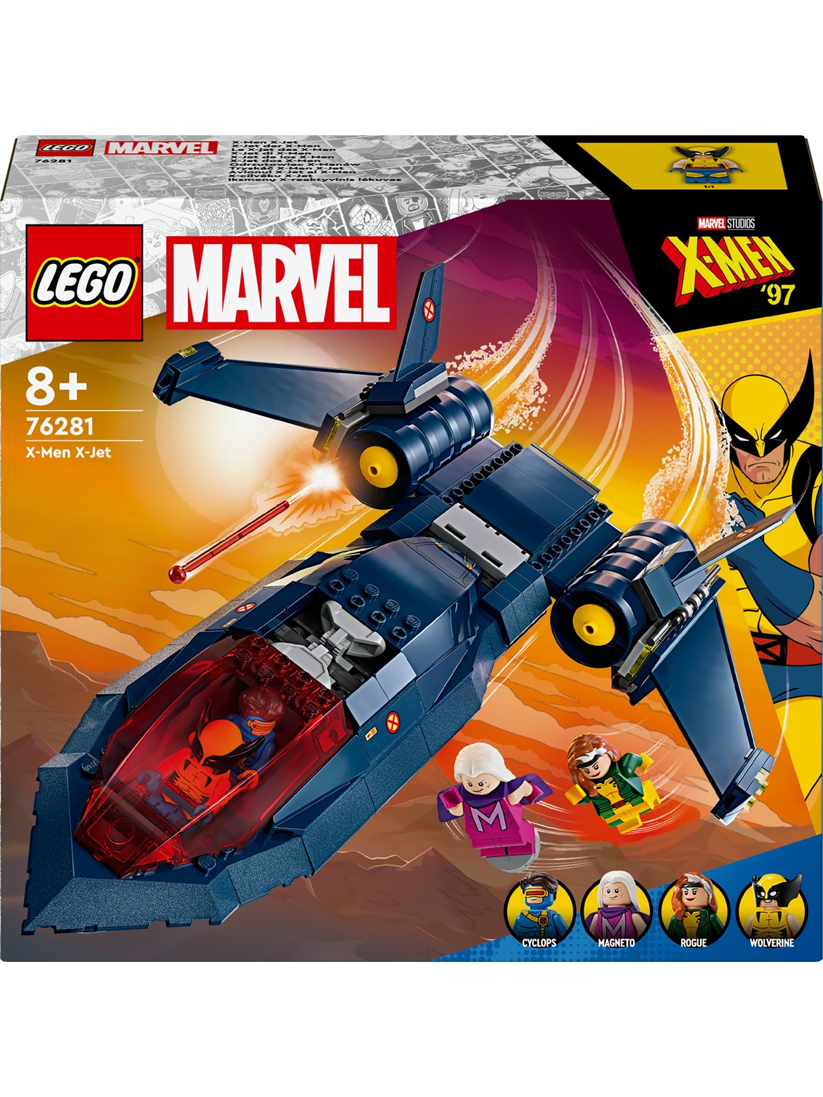 Lego Super Heroes Marvel 76281 X-jet Der X-men