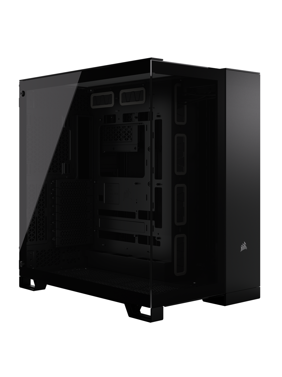 Corsair 6500x - Dual Chamber - Gehäuse - Miditower - Schwarz - Gehaeuse - Cc-9011257-ww