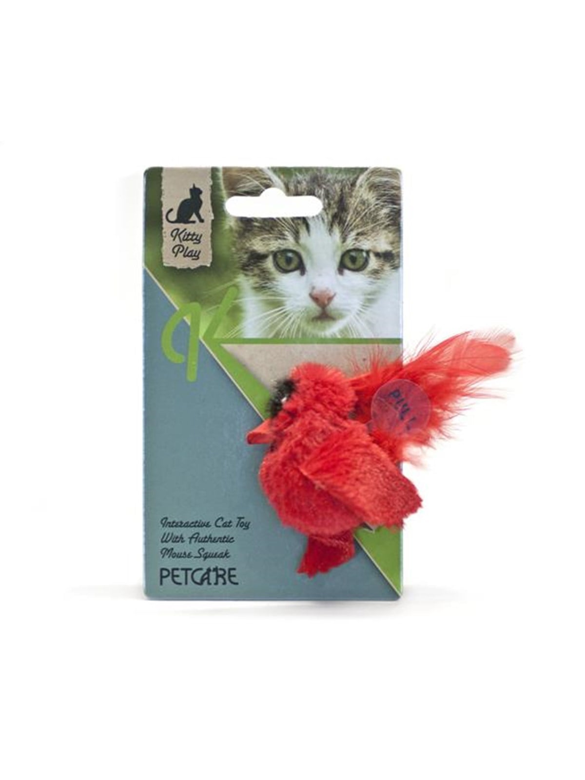 Kitty Play Squeaking Red Bird - Katzen - 85942
