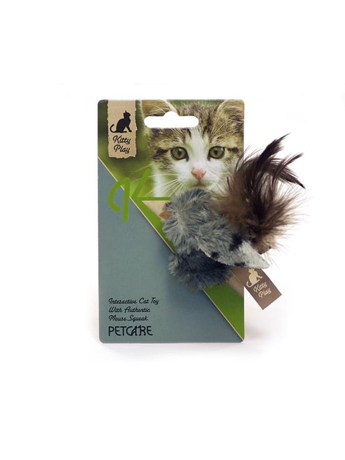 Kitty Play Squeaking Grey Bird - Katzen - 85917