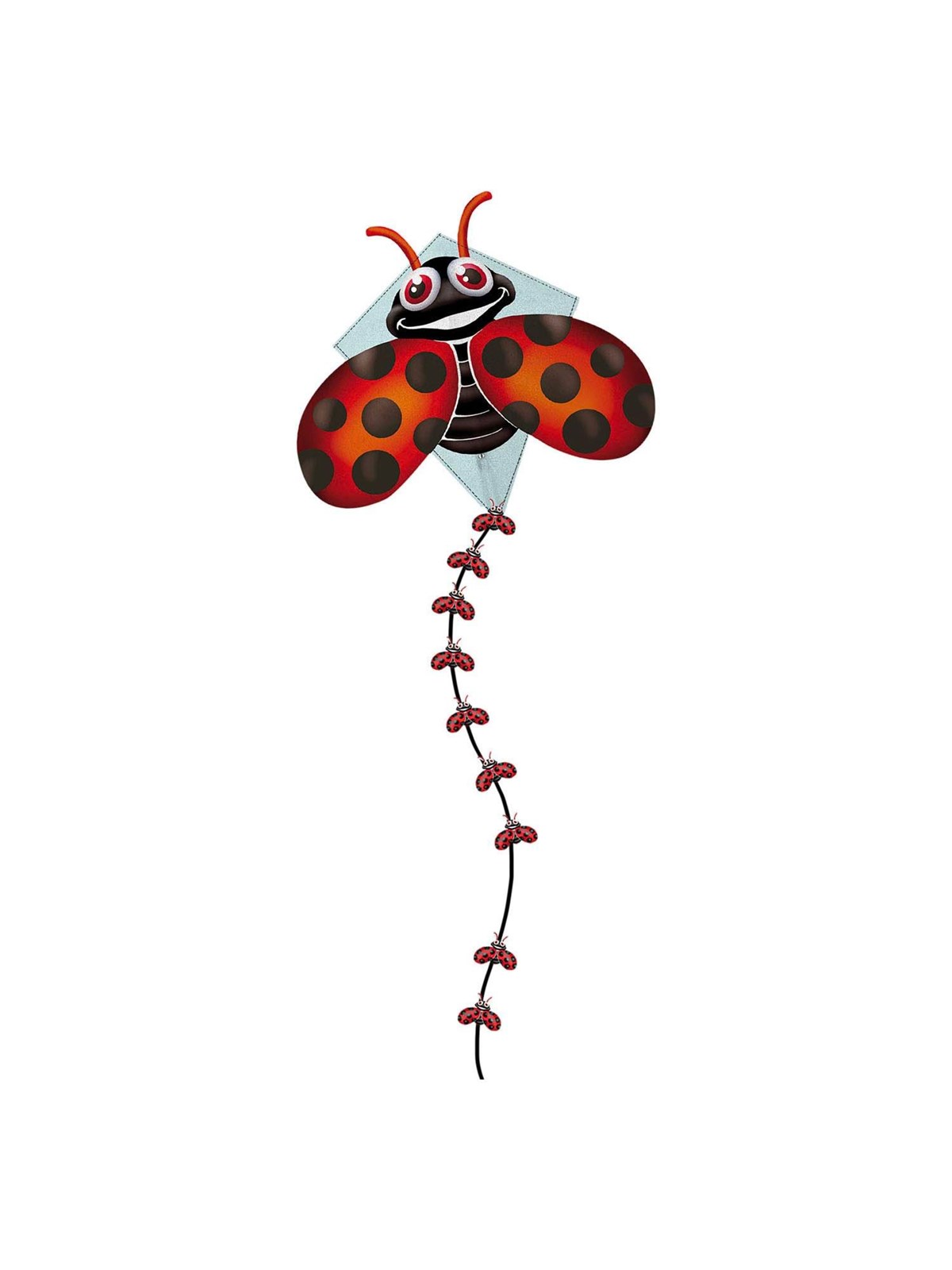 Kites Ready 2 Fly - Pop-up Nylon Kite Ladybug