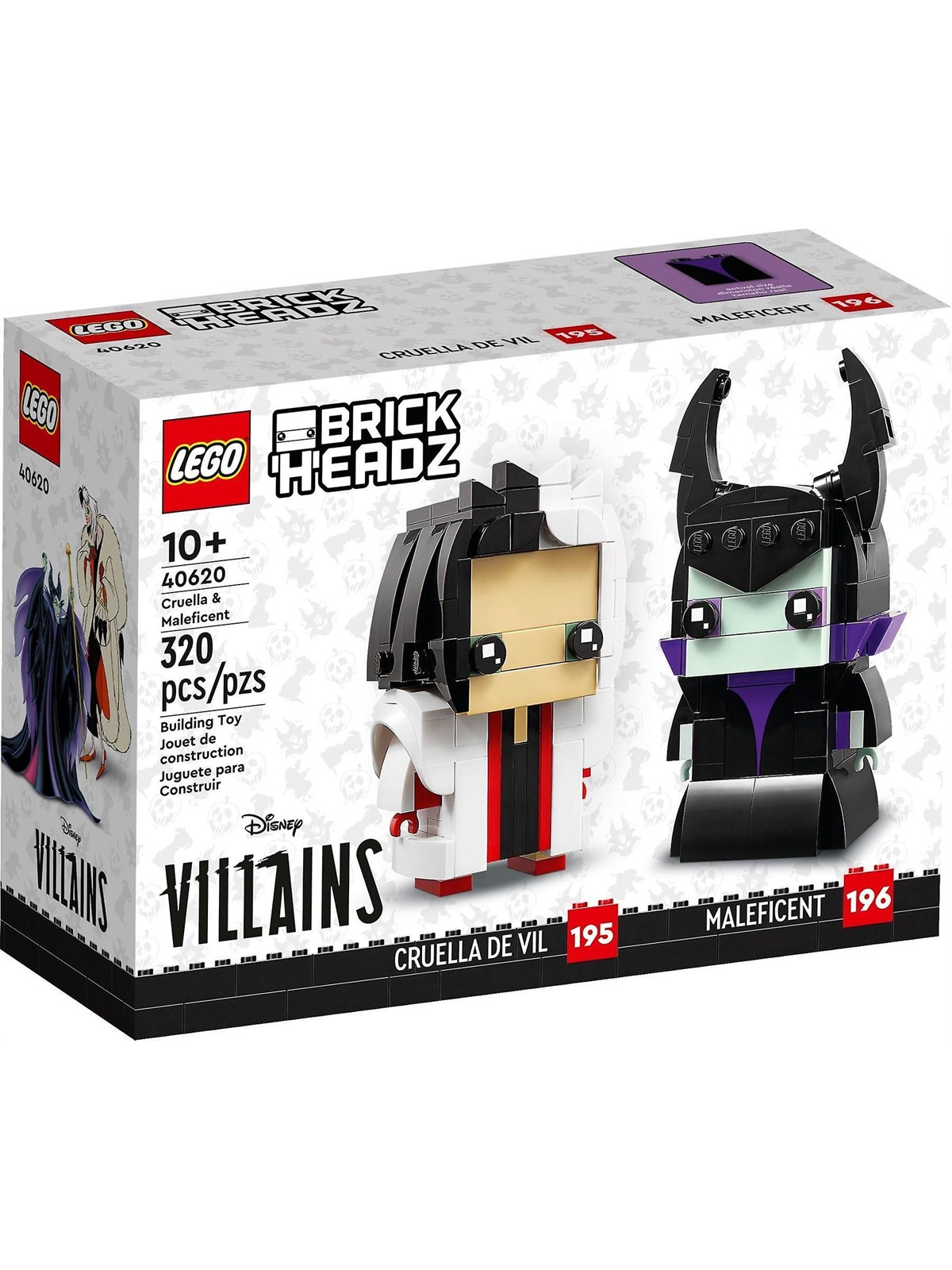 Lego Brickheadz 40620 Cruella & Maleficent