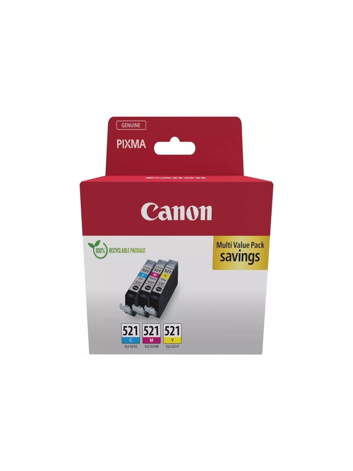 Canon Cli-521 / 2934b015 C/m/y Multi Pac - Druckerzubehoer Tinte Toner