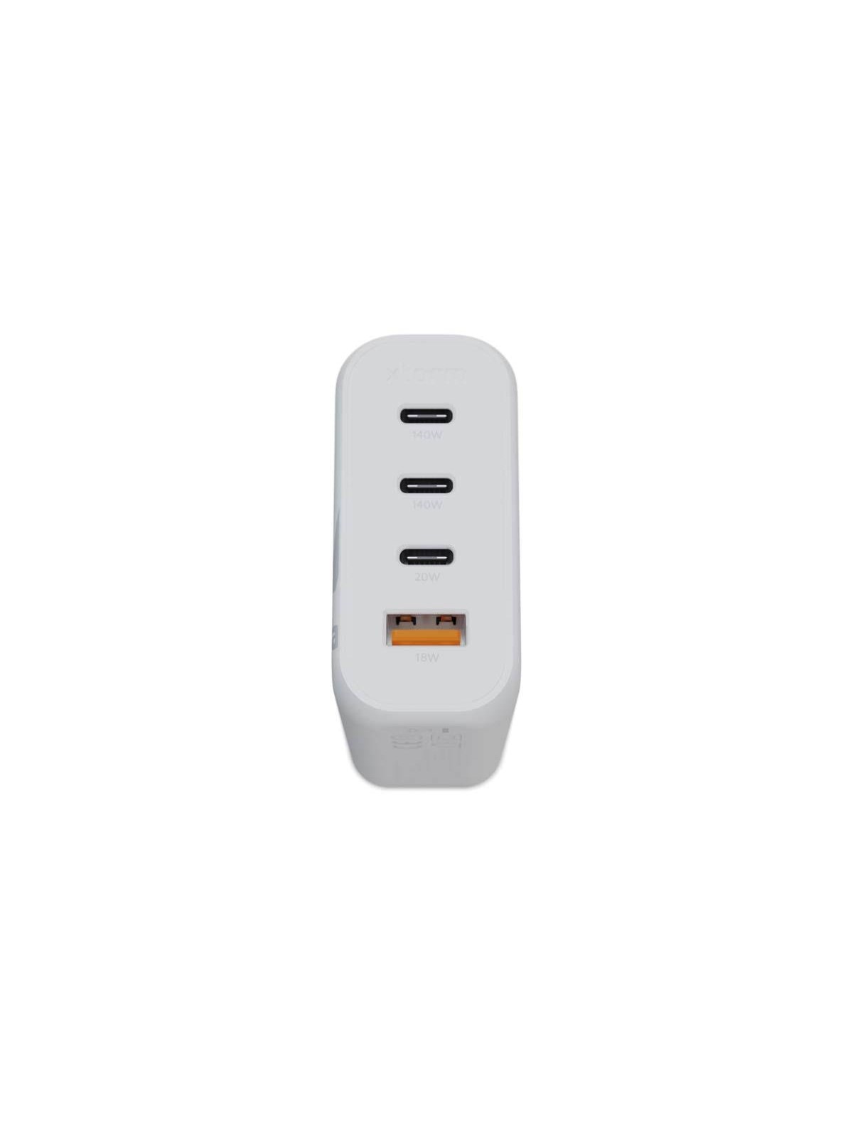 Xtorm 140w Gan2 Ultra Home Charger 3xusb-c/usb-a White - Handys Adapter Und Ladegeraete - Xec140