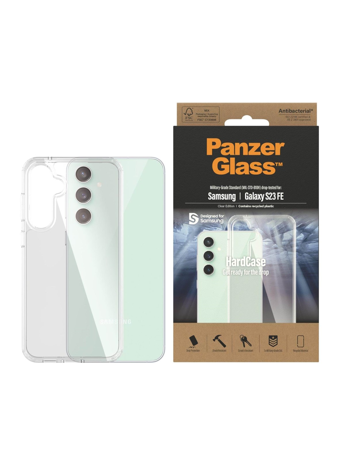 Panzerglass Hardcase For Samsung Galaxy S23 FE - Handys Cover Cases - Panzer0459