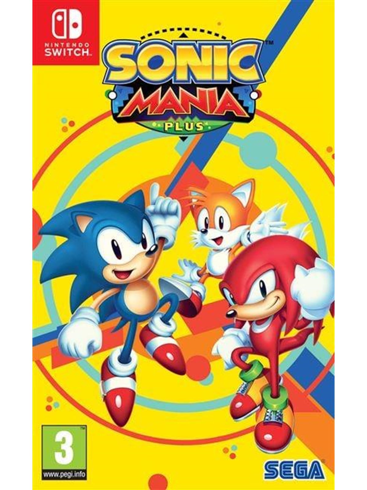 Sonic Mania Plus (Code in a Box) - Nintendo Switch - Platformer - Pegi 3 - Spiele - 5055277041169