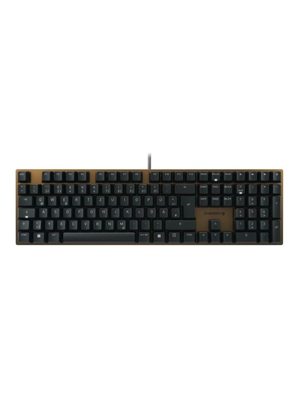 Cherry KC 200 MX - Tastaturen - Deutsch - Braun - G80-3950lhbde-2