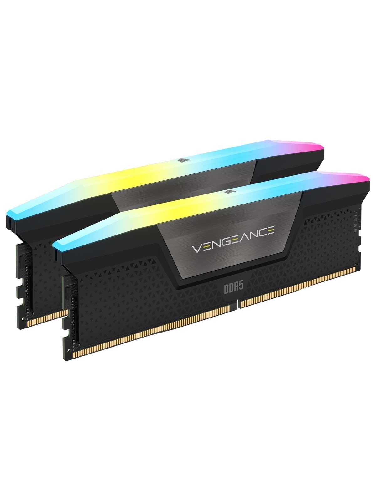 Corsair Vengeance Rgb Ddr5-6000 - 32gb - Cl38 - Dual Channel (2 Pcs) - Intel Xmp - Schwarz Mit Rgb - Ram - Cmh32gx5m2b6000c38