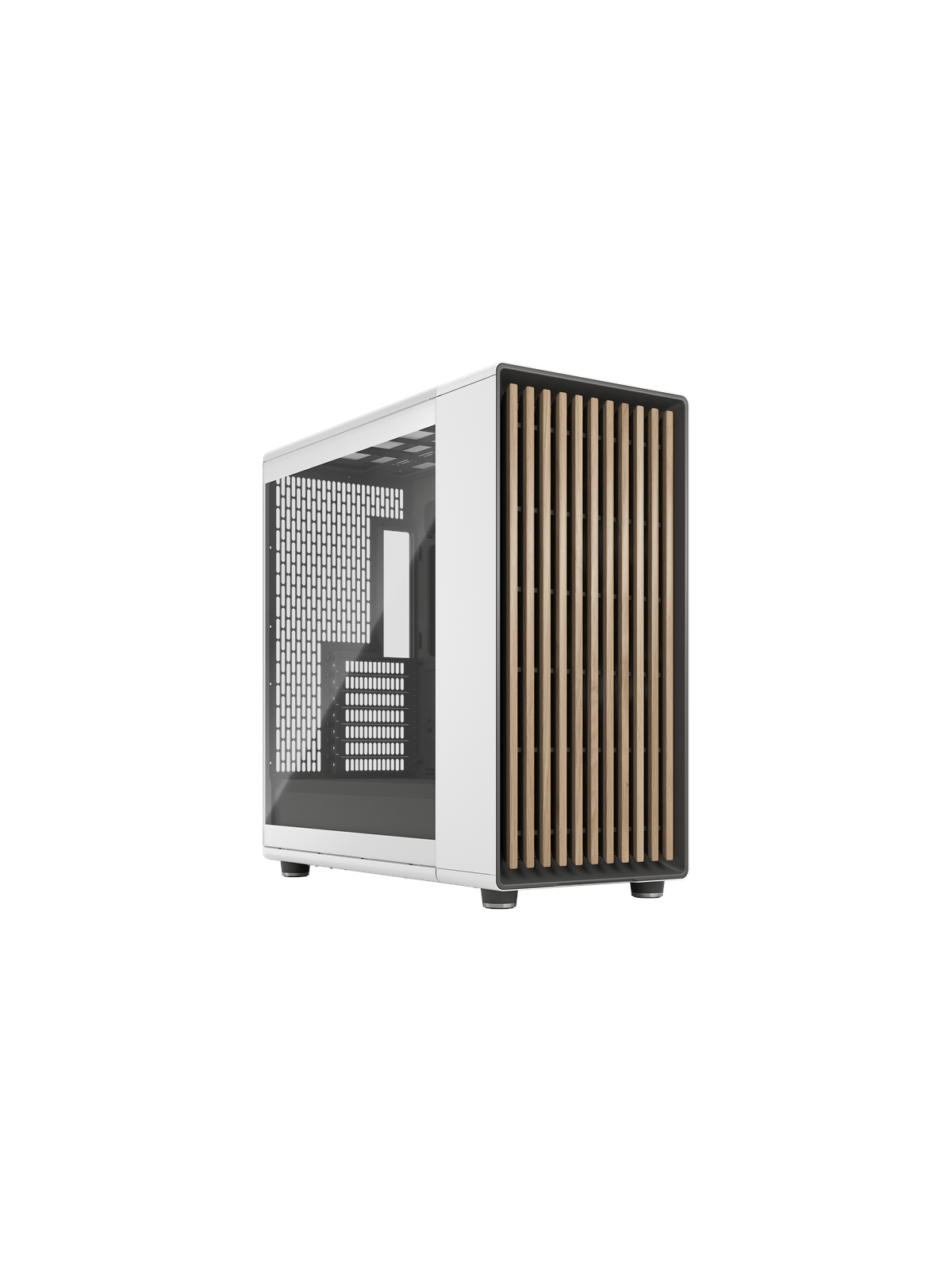 Fractal Design North XL TG - Chalk White - Gehäuse - Miditower - Weiß - Gehaeuse - Fd-c-nor1x-04
