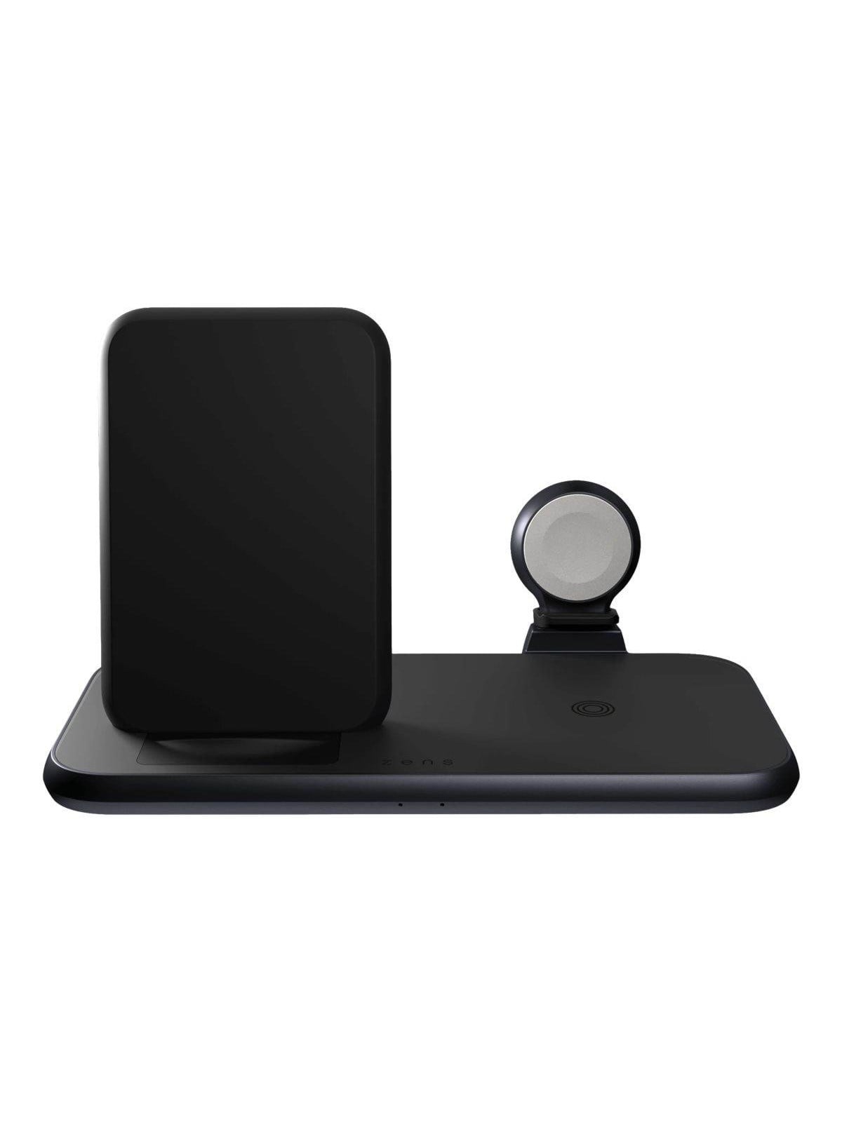 Zens Aluminium 4 in 1 Stand Wireless Charger 45w Usb PD White - Handys Adapter Und Ladegeraete - Zedc15w/00