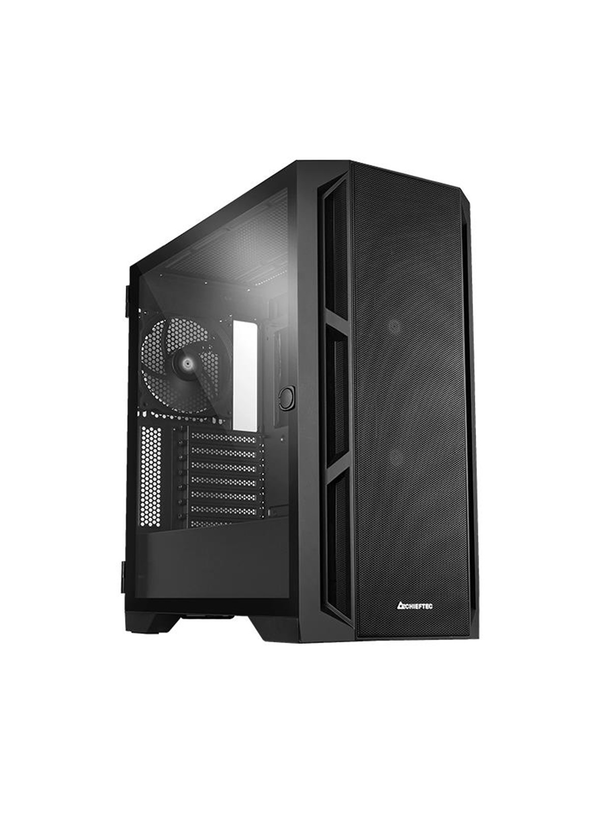 Chieftec Gamer Series Apex Air - Gehäuse - Tower - Schwarz - Gehaeuse - Ga-01b-m-op