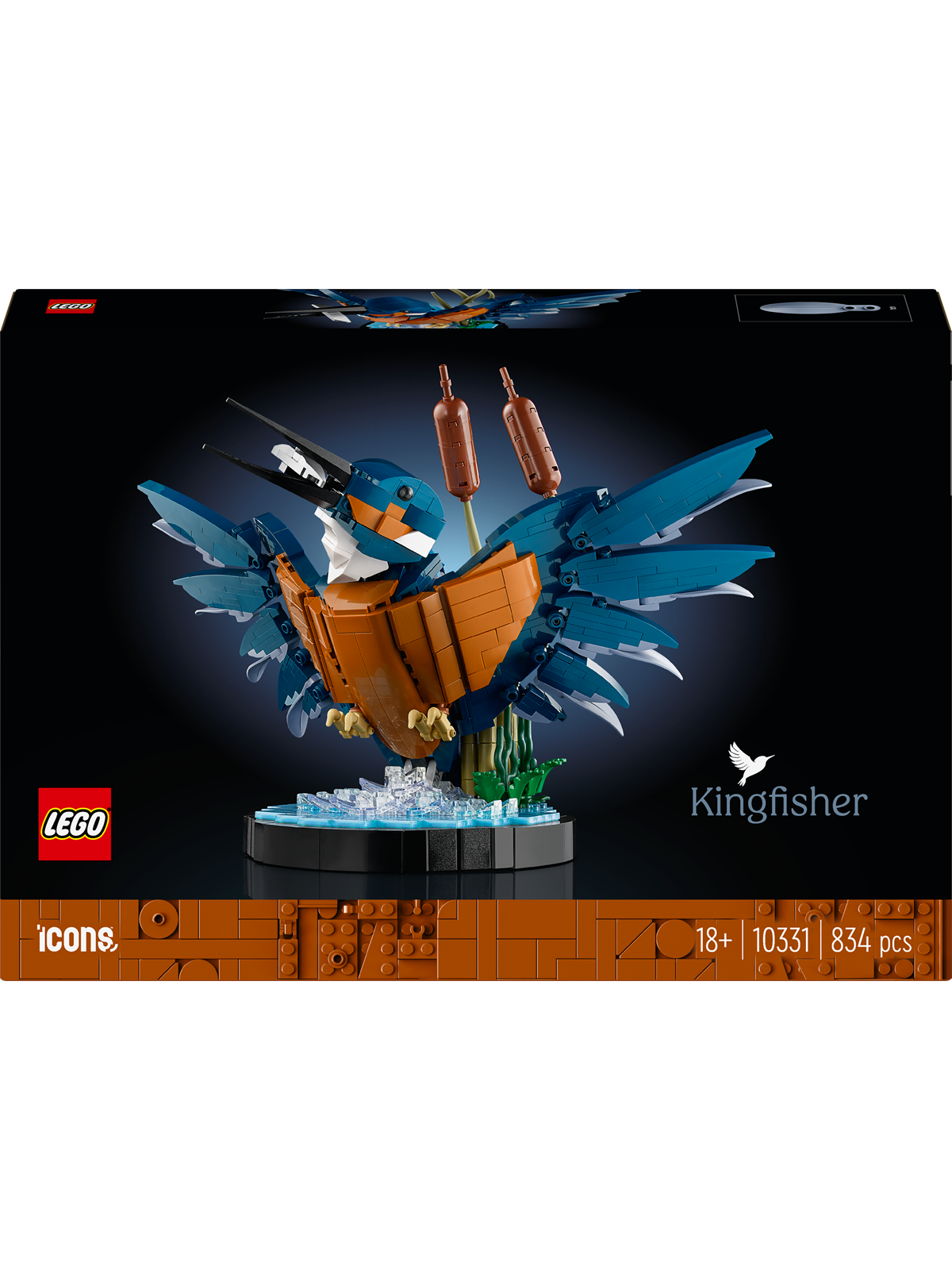 Lego Icons 10331 Eisvogel