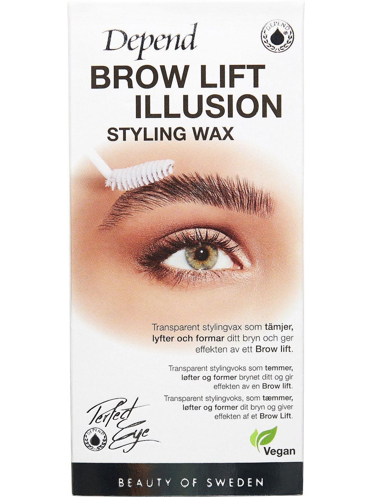 Depend Perfect Eyebrow Lift Illusion Styling Wax - Make Up - 7391715049693