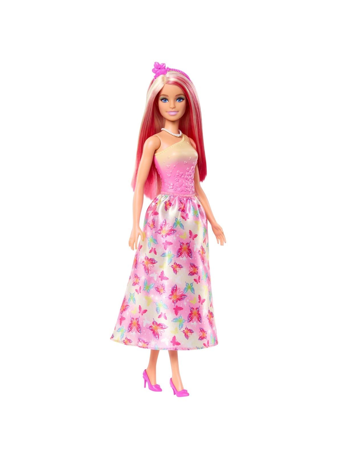 Barbie Royal Doll With Pink And Blonde Hair - Dolls Accessories - Hrr08