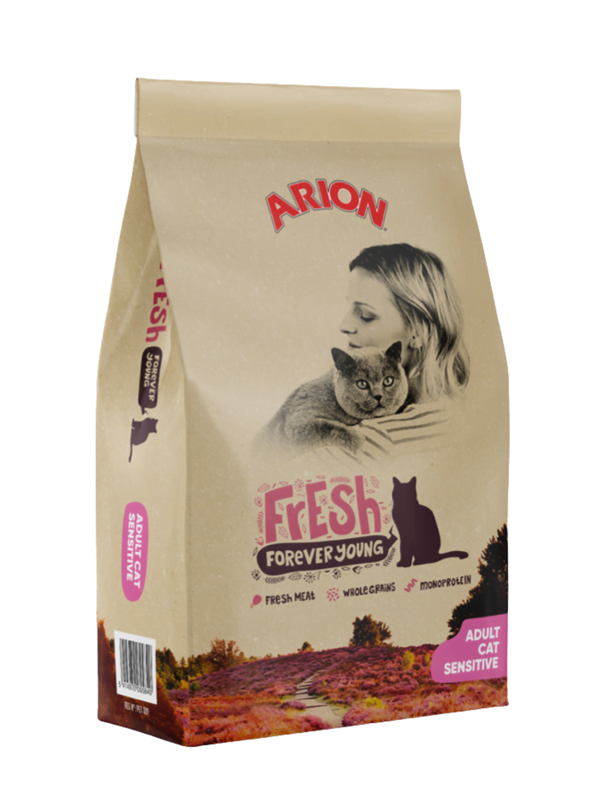 Arion Fresh Adult Cat Sensitive Dry Cat Food 12kg - Katzen - 105585