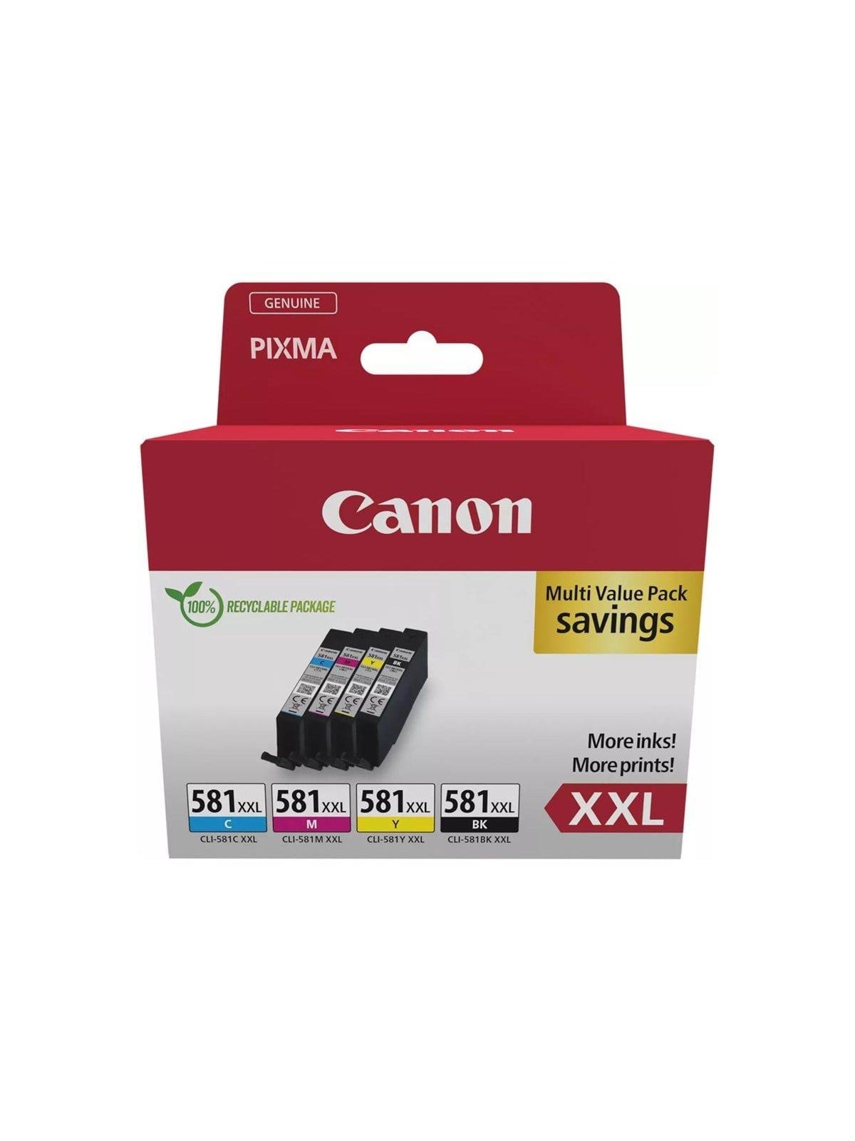 Canon Cli-581xxl / 1998c007 Multi-pack - Druckerzubehoer Tinte Toner