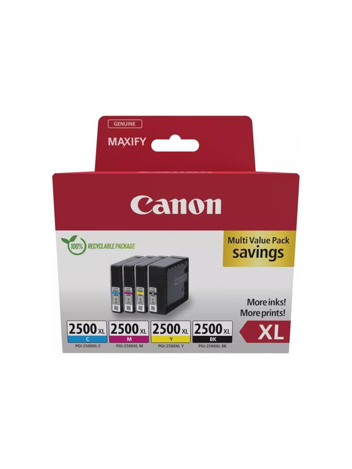 Canon Pgi-2500xl / 9254b010 C/m/y/bk Hig - Druckerzubehoer Tinte Toner