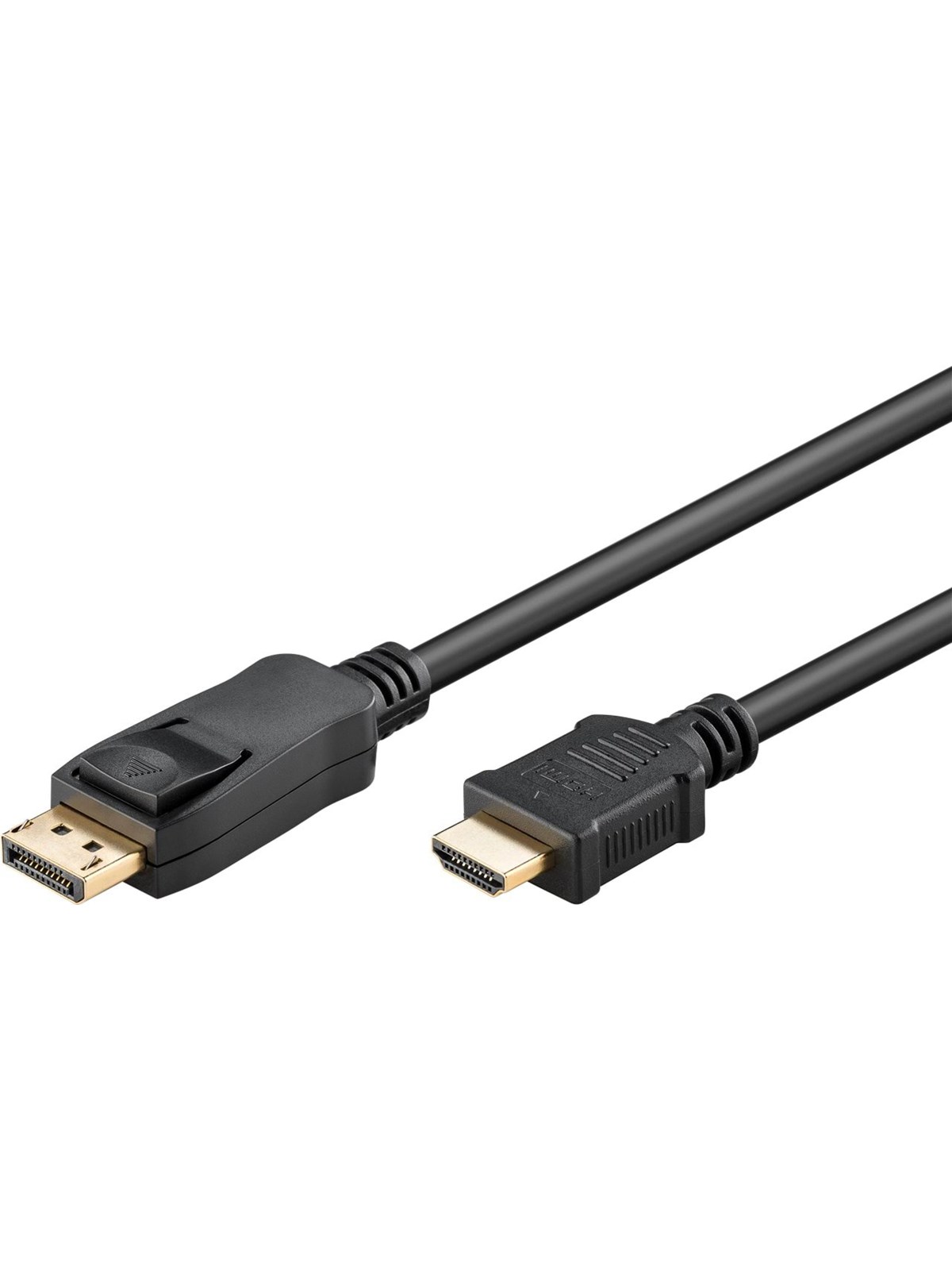 Pro Displayport 1.2 - Hdmi 2.0 - 1m - Schwarz - Display Kabel - Dp12hdmi20-blk-1