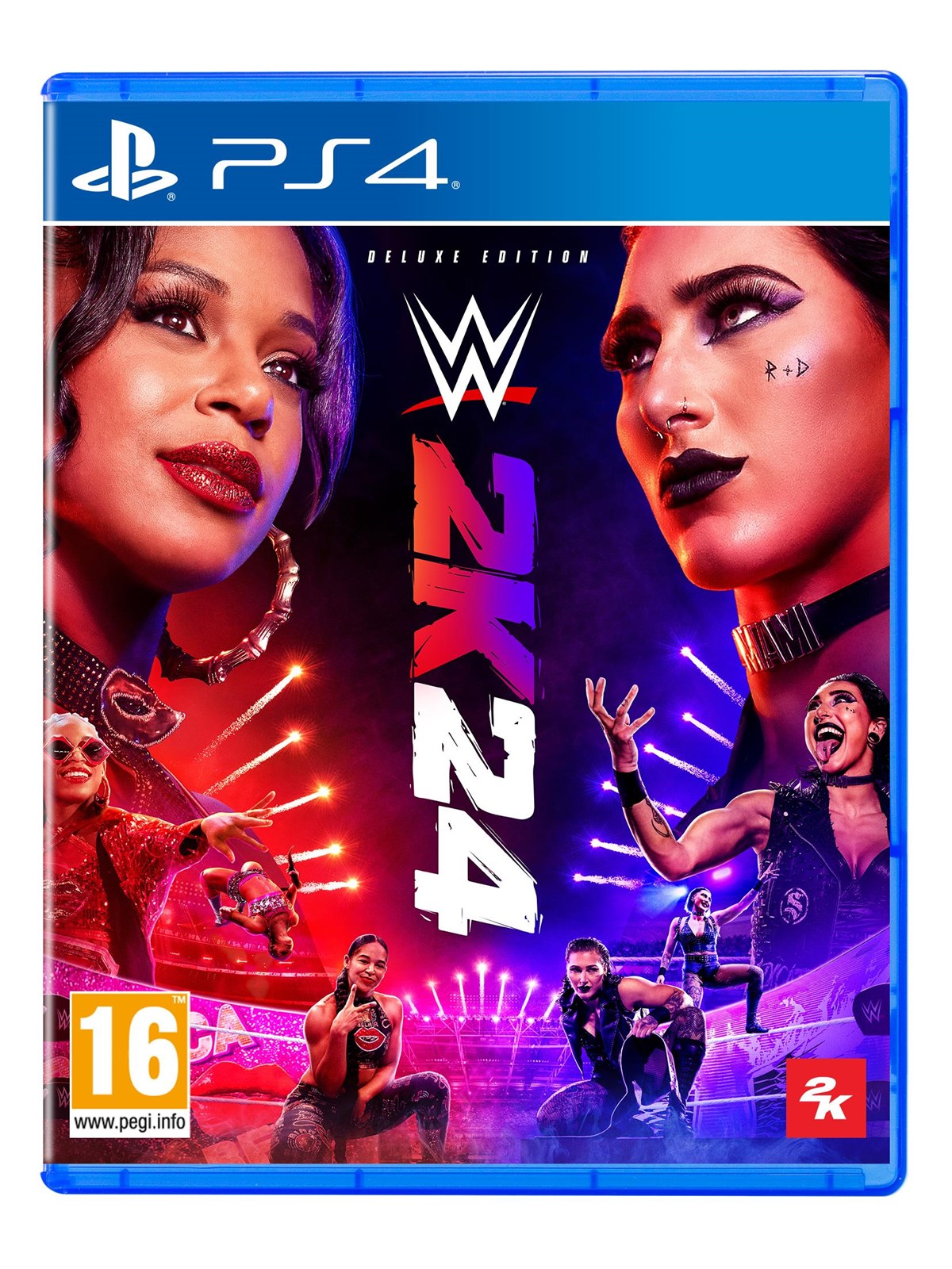 Wwe 2k24 (Deluxe Edition) - Sony Playstation 4 - Fighting - Pegi 16 - Spiele - 5026555437288