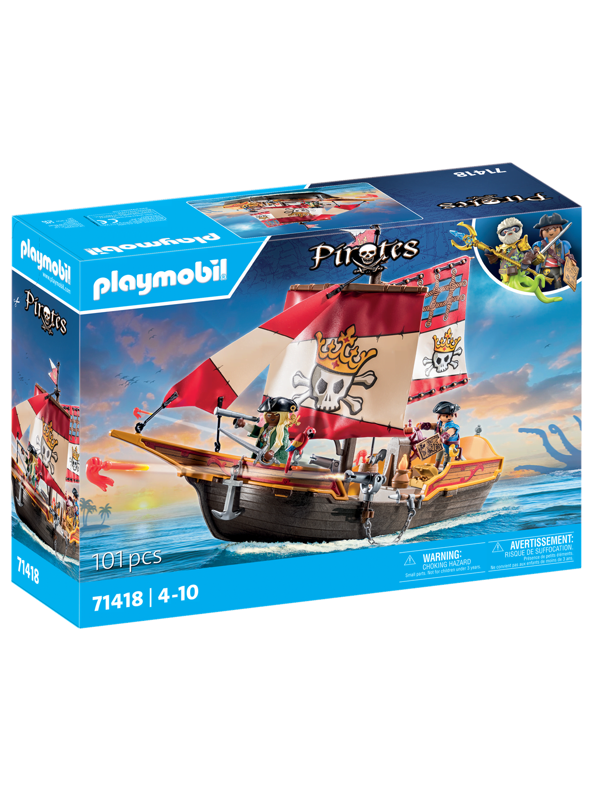 Playmobil Pirates - Piratenschiff