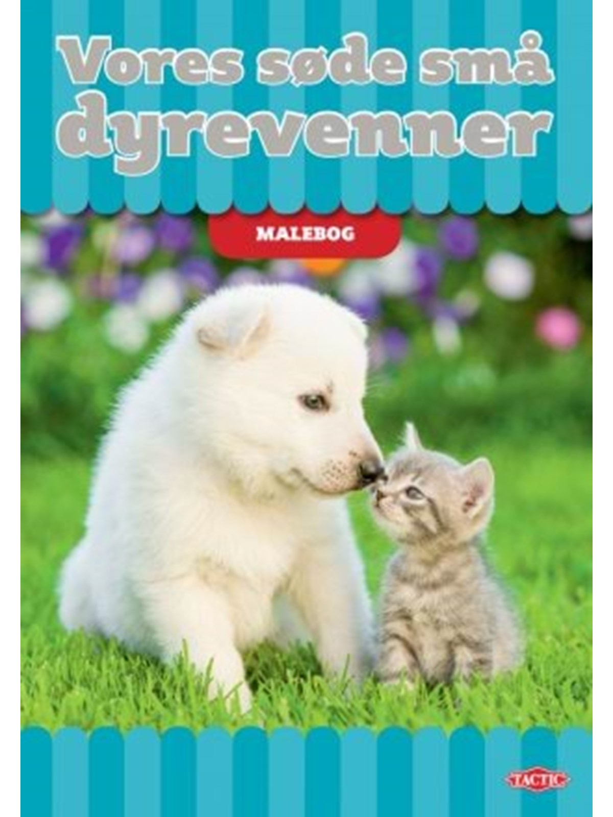 Tactic Vores Søde Dyrevenner Malebog - Kreativ Spiele - 52593