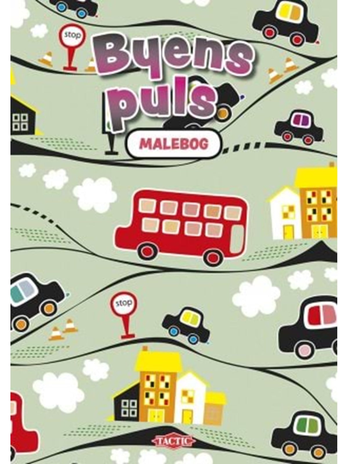 Tactic Byens Puls Malebog - Kreativ Spiele - 55281