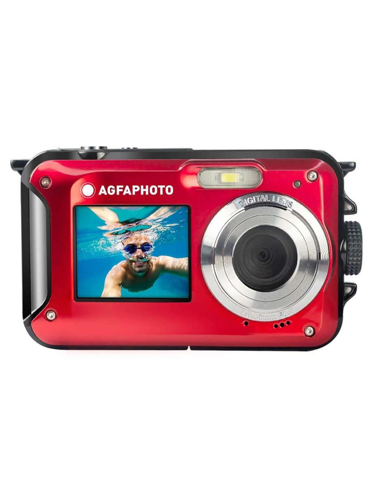 Agfa Wp8000 WP 24mp Red Full HD - Digital Kameras - Wp8000rd