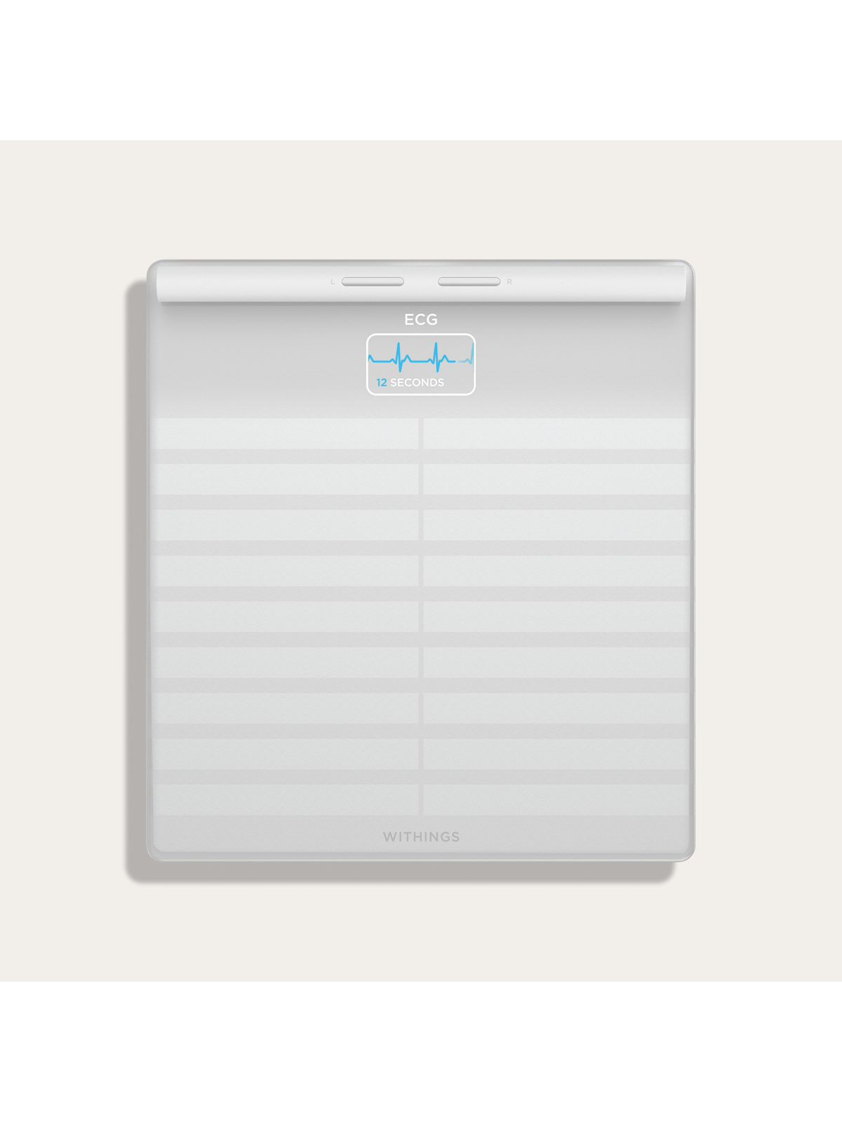 Withings Analysewaage Body Scan - White - Personenwaagen - Wbs08-white-all-inter