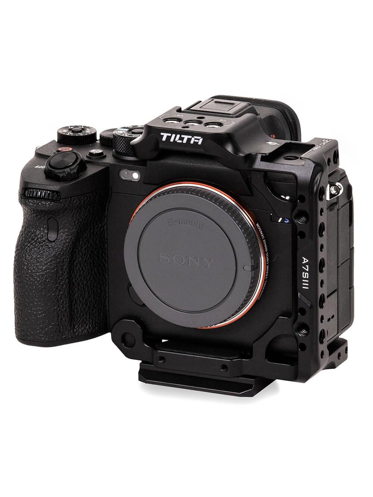 Tilta Half Camera Cage For Sony A7siii Black - Foto Video Zubehoer - Ta-t18-hcc-b